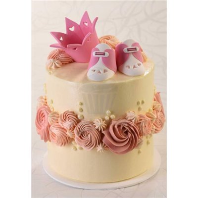 Décorations en sucre bébé bleu - Set de 12 pièces