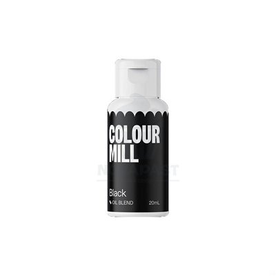 Colorant Noir Intense 20ml - Colour Mill