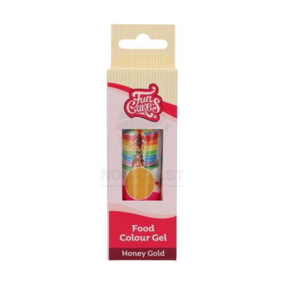 Colorant Gel Or Miel FunCakes - Éclat pour vos desserts