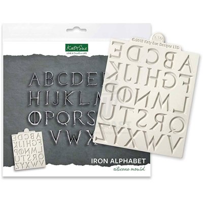 Alphabet Métal Katy Sue : Style Fer Ciselé Unique